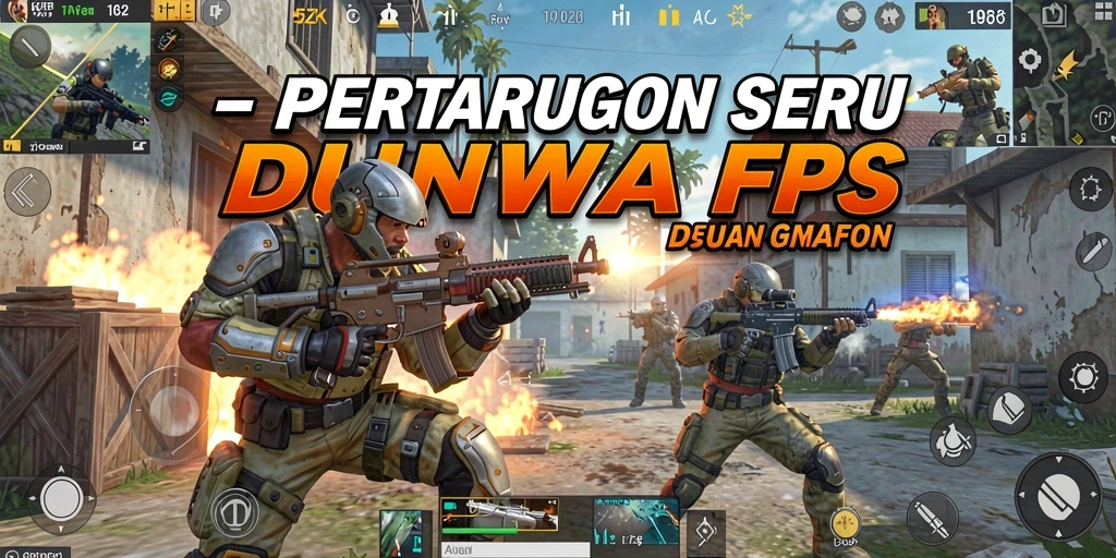 Tangkapan layar utama 5ZK menunjukkan aksi pertempuran yang menegangkan.