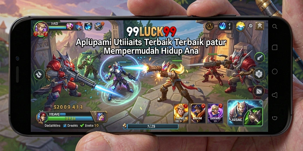 Tampilan antarmuka 99LUCK99 yang bersih dan terorganisir.