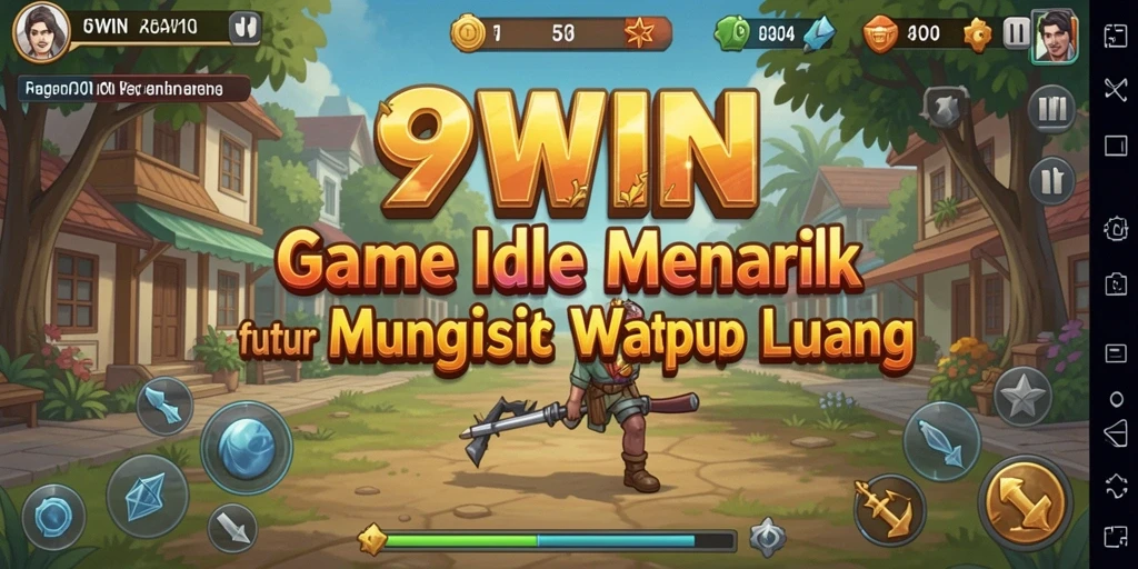 Tampilan gameplay menarik dari 9WIN yang menggambarkan aksi Idle.