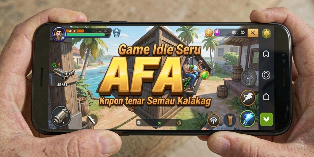 Tangkapan layar AFAF yang menampilkan gameplay seru Idle.