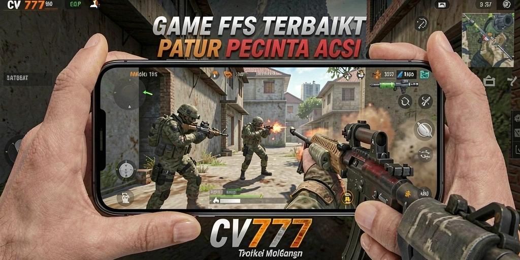 Tampilan gameplay CV777 yang intens dan mendebarkan saat pertarungan FPS.