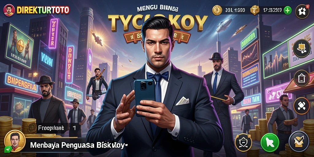 Tampilan gameplay Tycoon yang menarik di DIREKTURTOTO.