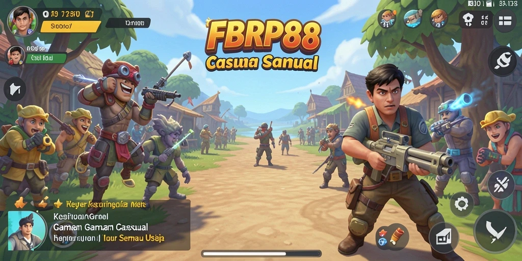 Tampilan screenshot FBRP88 menampilkan gameplay yang menarik dan seru.