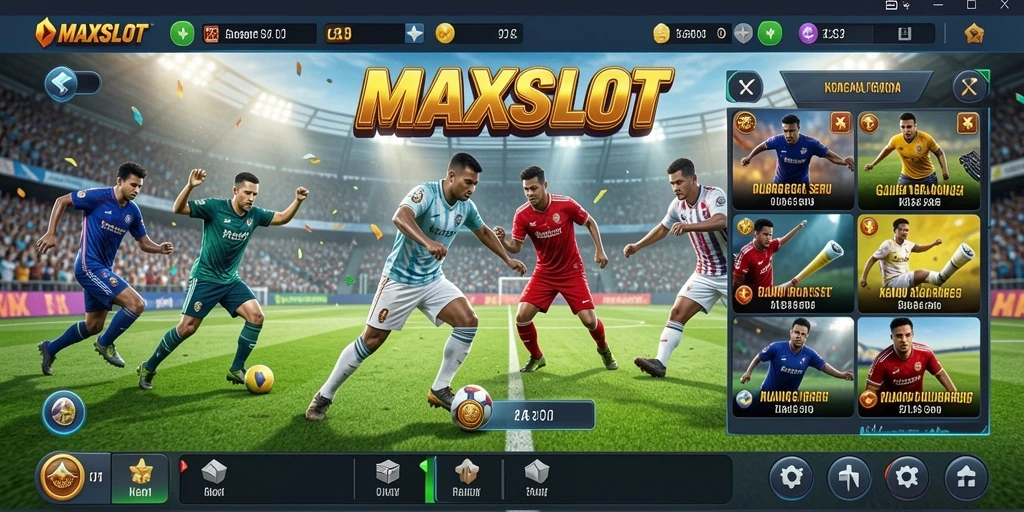 Tampilan gameplay MAXSLOT yang seru dan menantang.