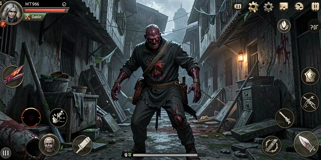Menampilkan gameplay MT966 dengan atmosfer Horror yang mencekam.