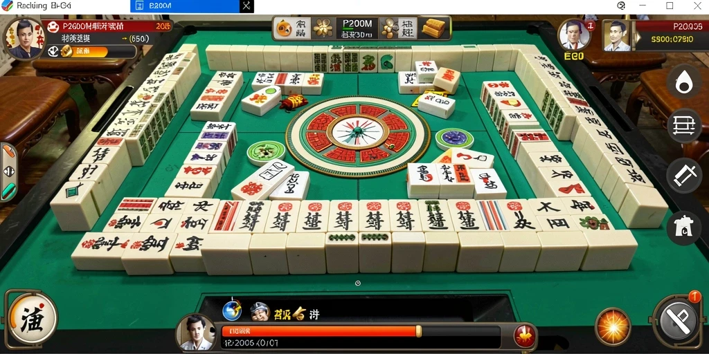 Gameplay seru P200M dengan berbagai tantangan Mahjong.