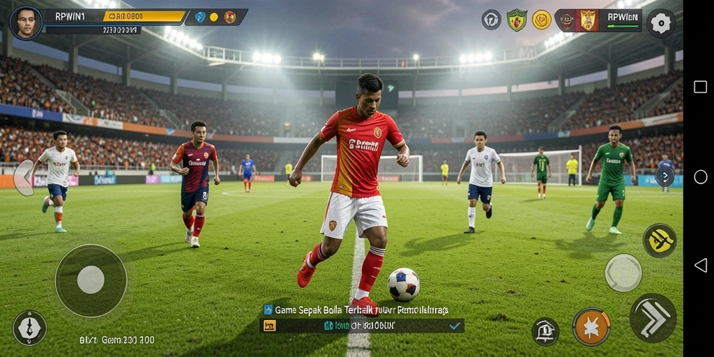 Gameplay seru di RPWIN1 dengan grafik menakjubkan dan pertandingan real-time.