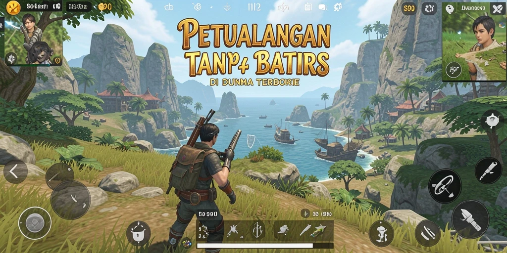 Tampilan gameplay S80 yang menakjubkan dalam dunia terbuka.