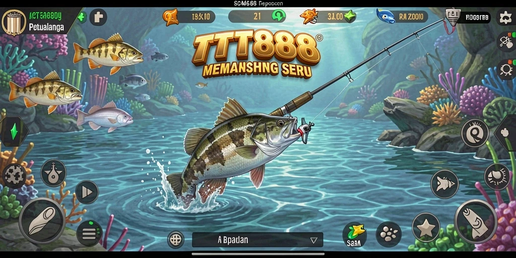 Tangkapan ikan besar dalam gameplay TTT888 yang seru.